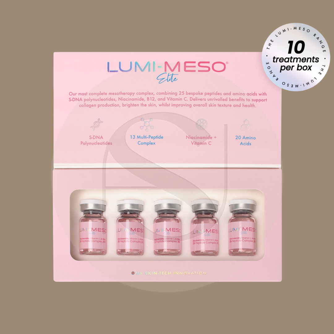 LUMI-MESO ELITE Microneedling Serum (5 x 5ml vials) – 10 Treatments per pack