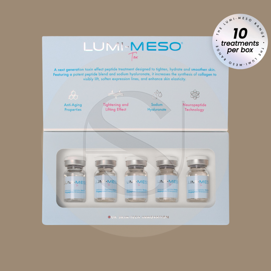 LUMI-MESO TOX Microneedling Serum (5 x 5ml vials) – 10 Treatments per pack