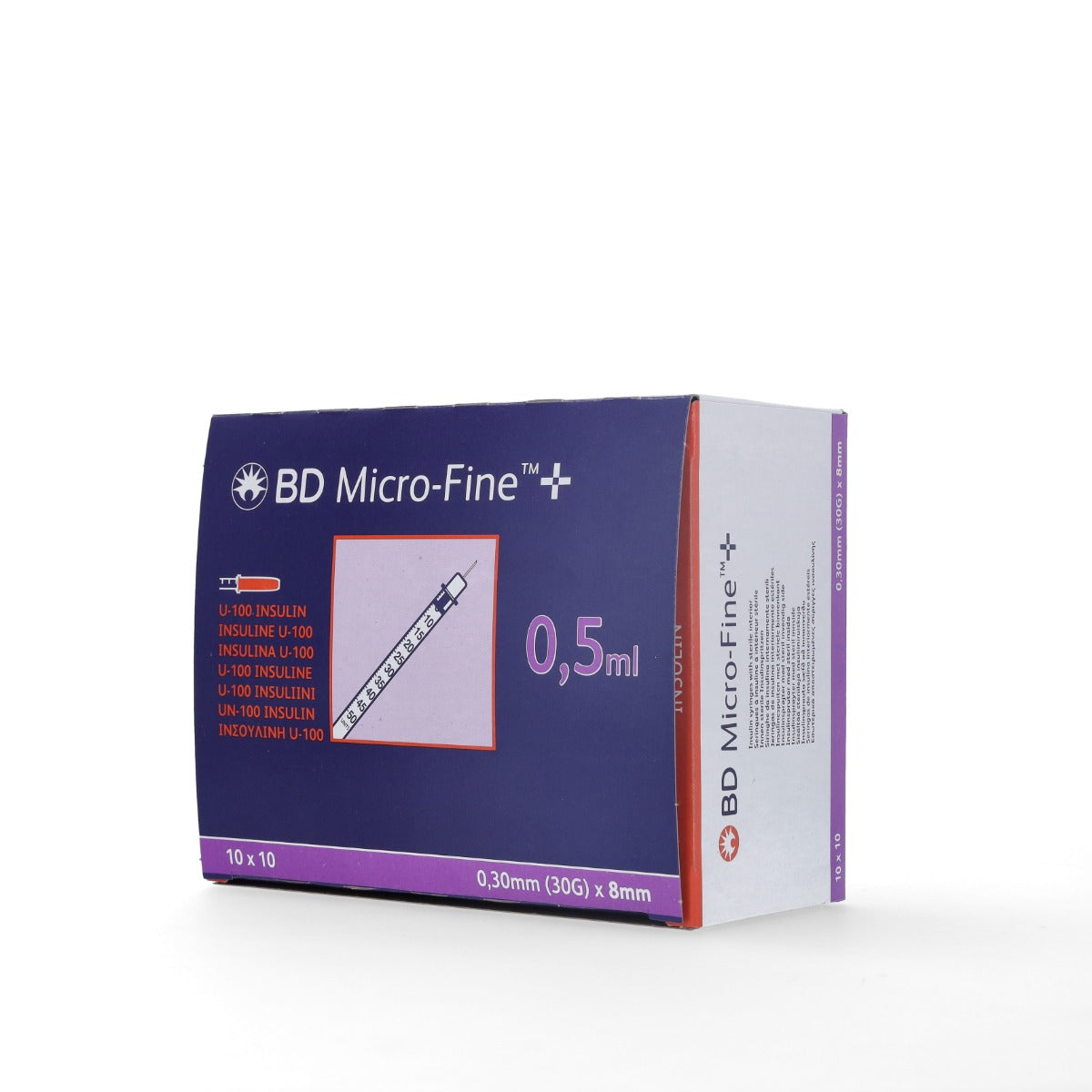 BD 0.5ml Microfine Insulin Pack Of 10