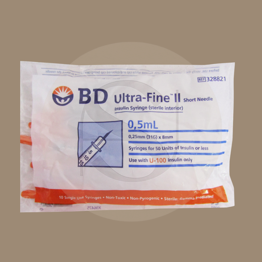 BD 0.5ml Microfine Insulin Pack Of 10