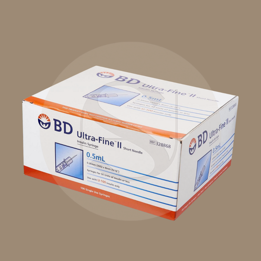 BD 0.5ml Microfine Insulin Box Of 100