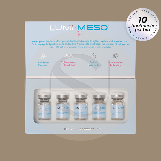 LUMI-MESO TOX Microneedling Serum (5 x 5ml vials) – 10 Treatments per pack